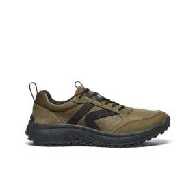 Men's KS86 Leather Sneaker  |  Dark Olive/Black