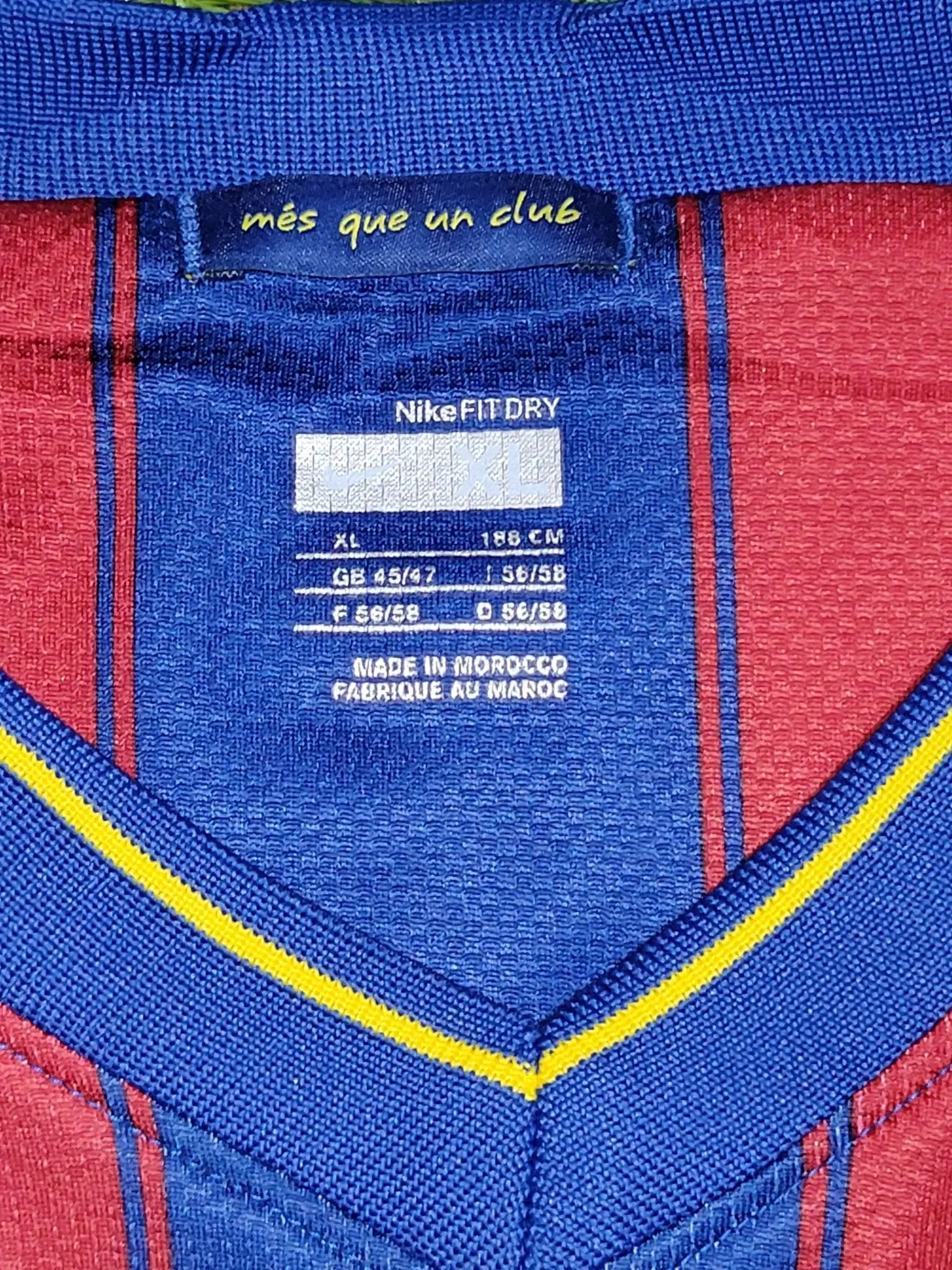 Messi Barcelona 2009 2010 Home Jersey Shirt Camiseta BNWT XL SKU# 343808-496