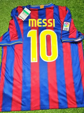 Messi Barcelona 2009 2010 Home Jersey Shirt Camiseta BNWT XL SKU# 343808-496