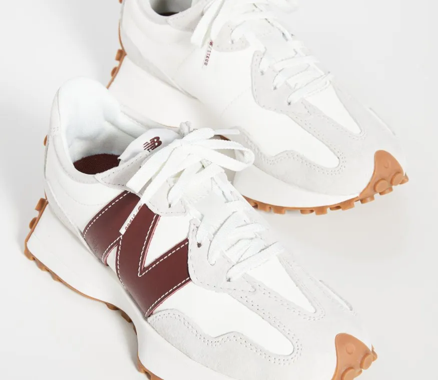 New Balance 327 White Brown