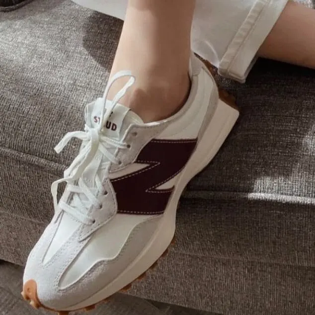 New Balance 327 White Brown