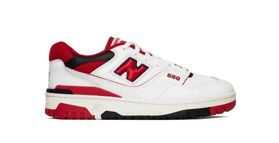 NEW BALANCE 550 WHITE TEAM RED BB550SE1