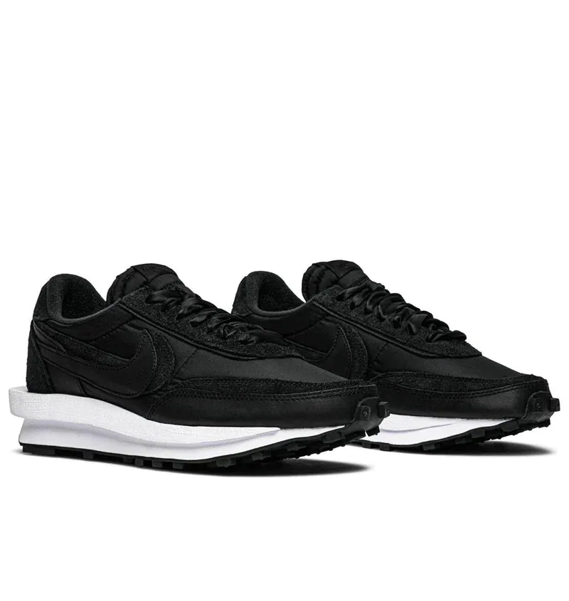 NIKE LD WAFFLE SACAI BLACK NYLON