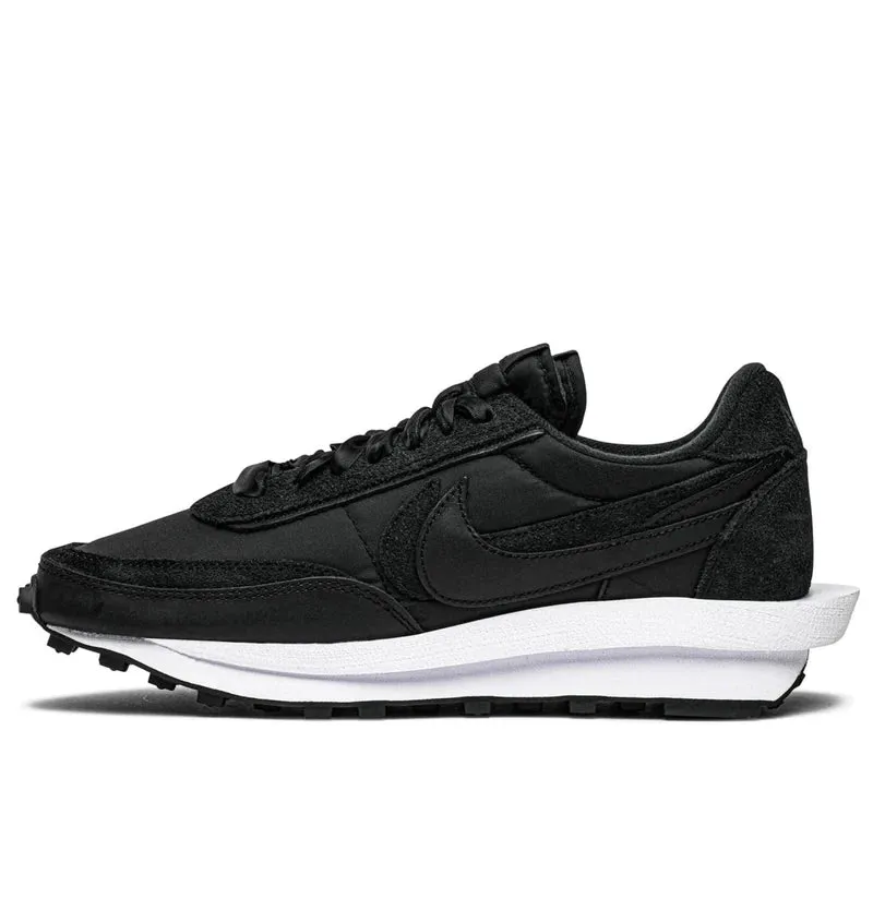 NIKE LD WAFFLE SACAI BLACK NYLON