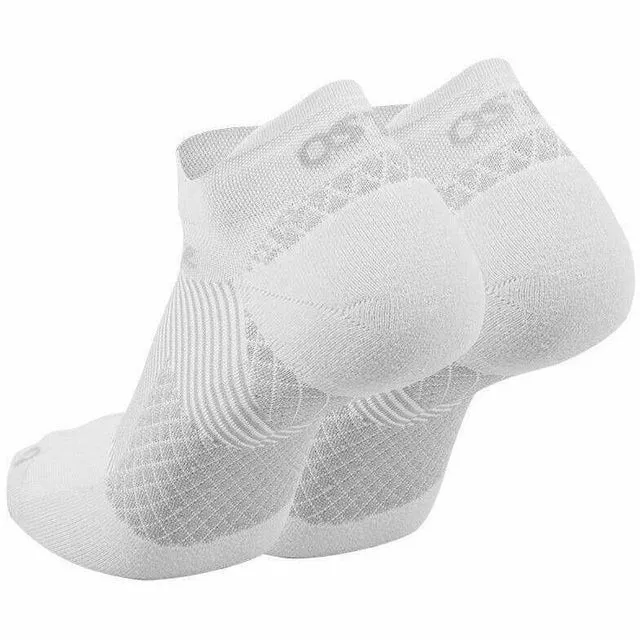 OS1st Plantar fasciitis No Show Socks (White)