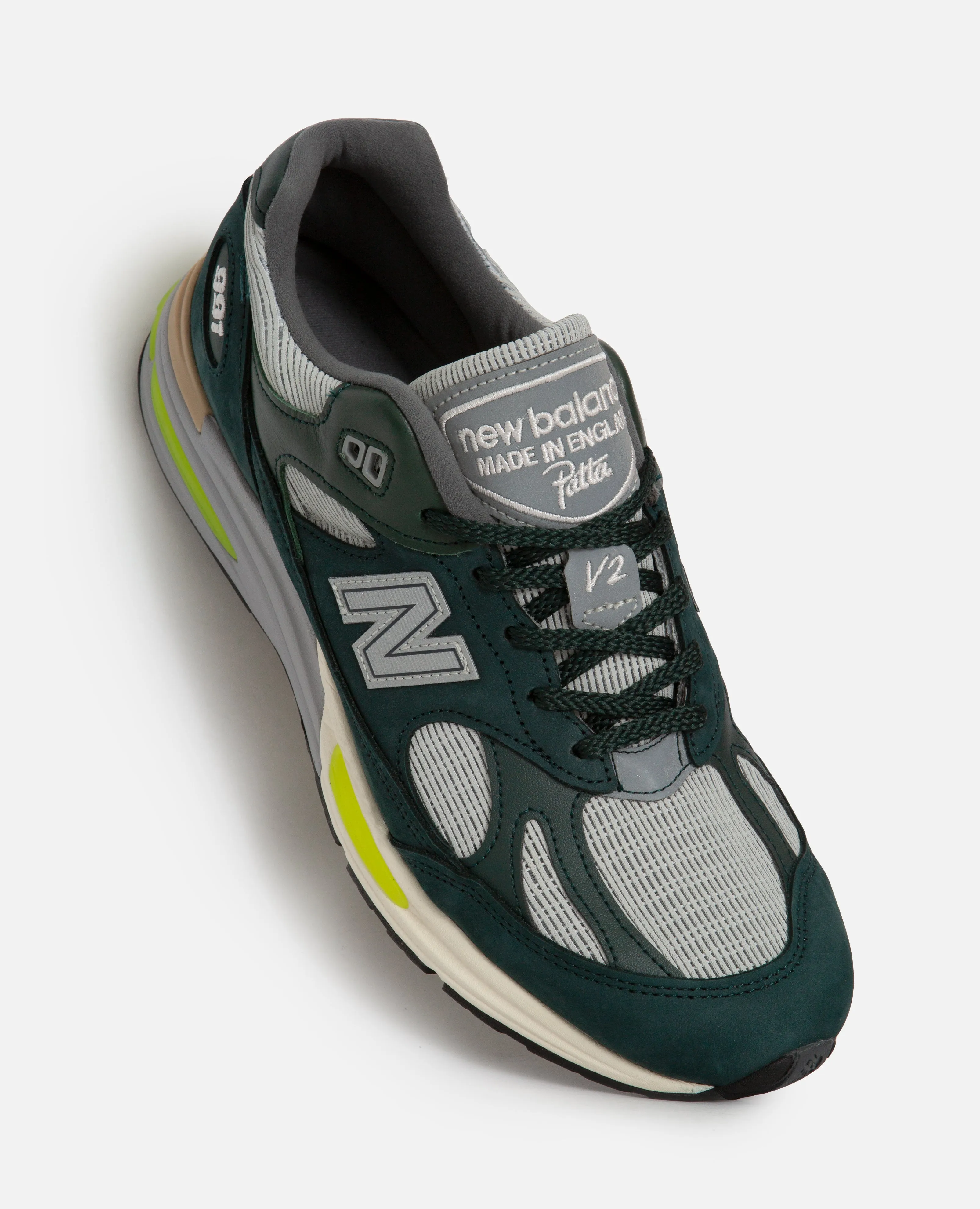 Patta x New Balance 991v2 (Sea Moss)