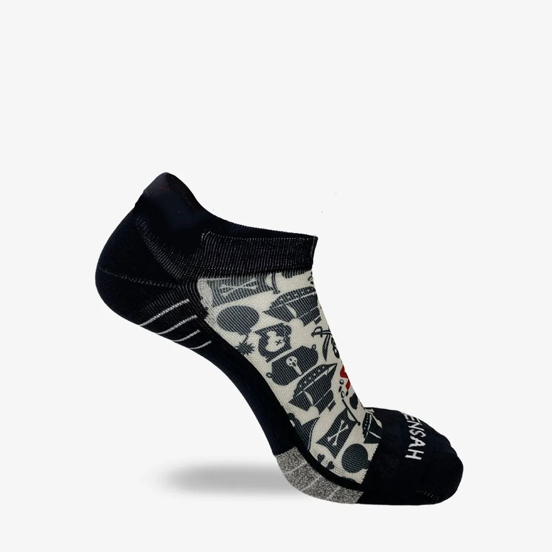 Pirate Vibes Running Socks (No Show)