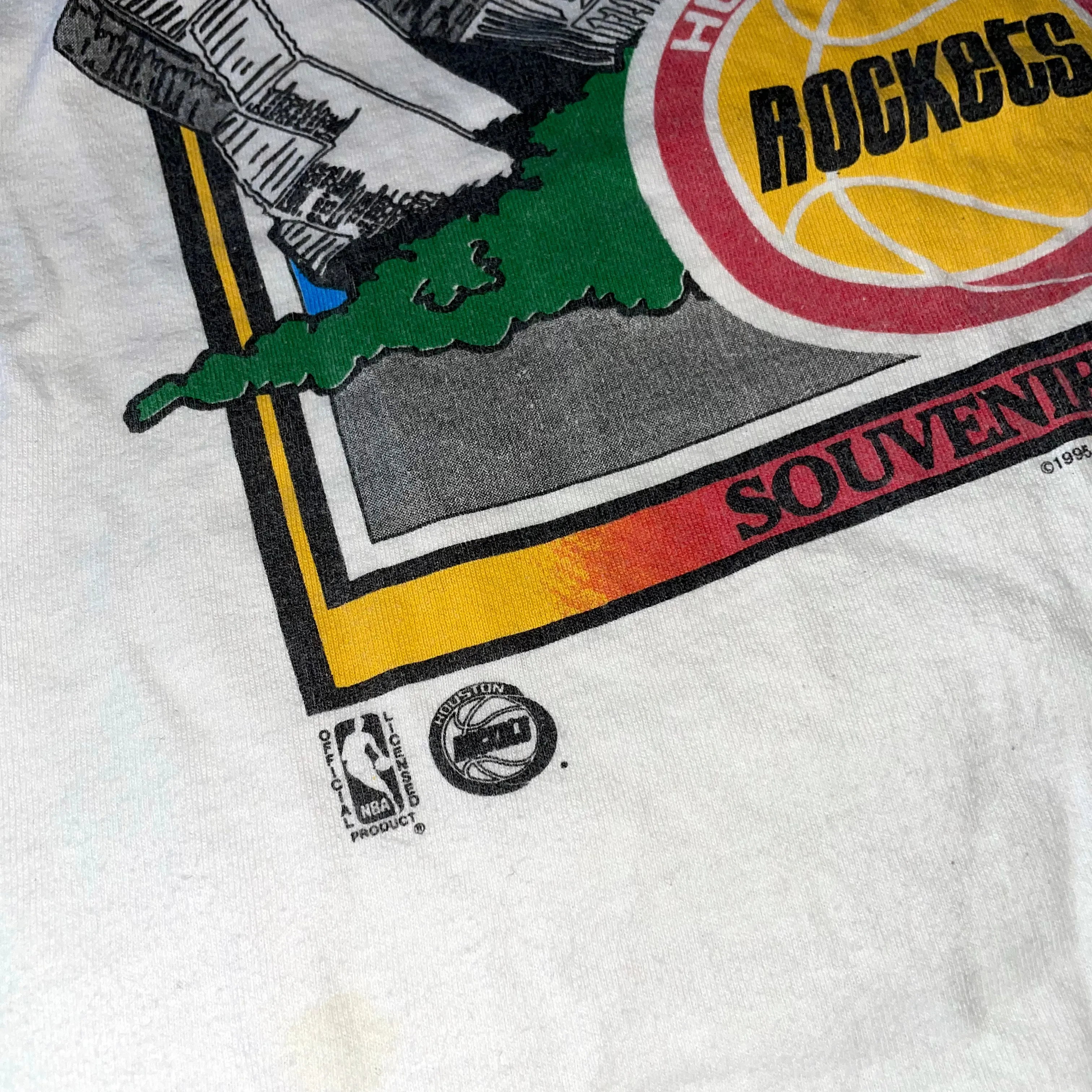 Rockets 1995 “Souvenir Edition” Champs Skyline Tee