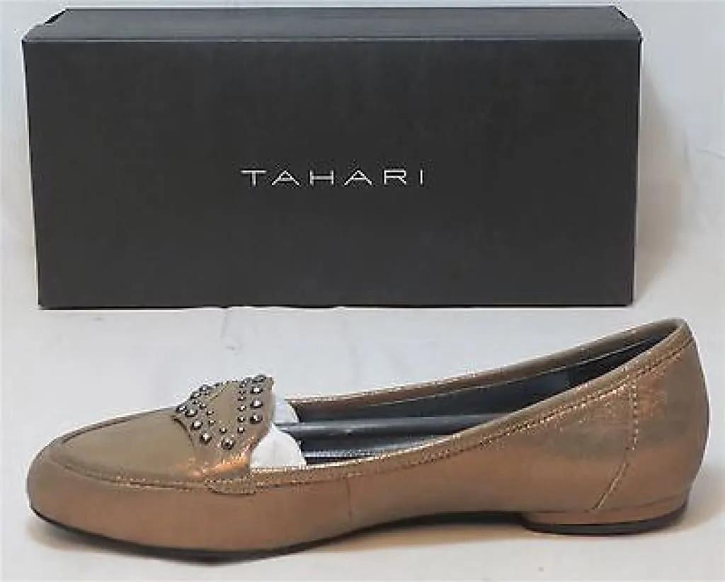 TAHARI Women's Harley Loafer - Bronze - 8M - NIB - MSRP $79