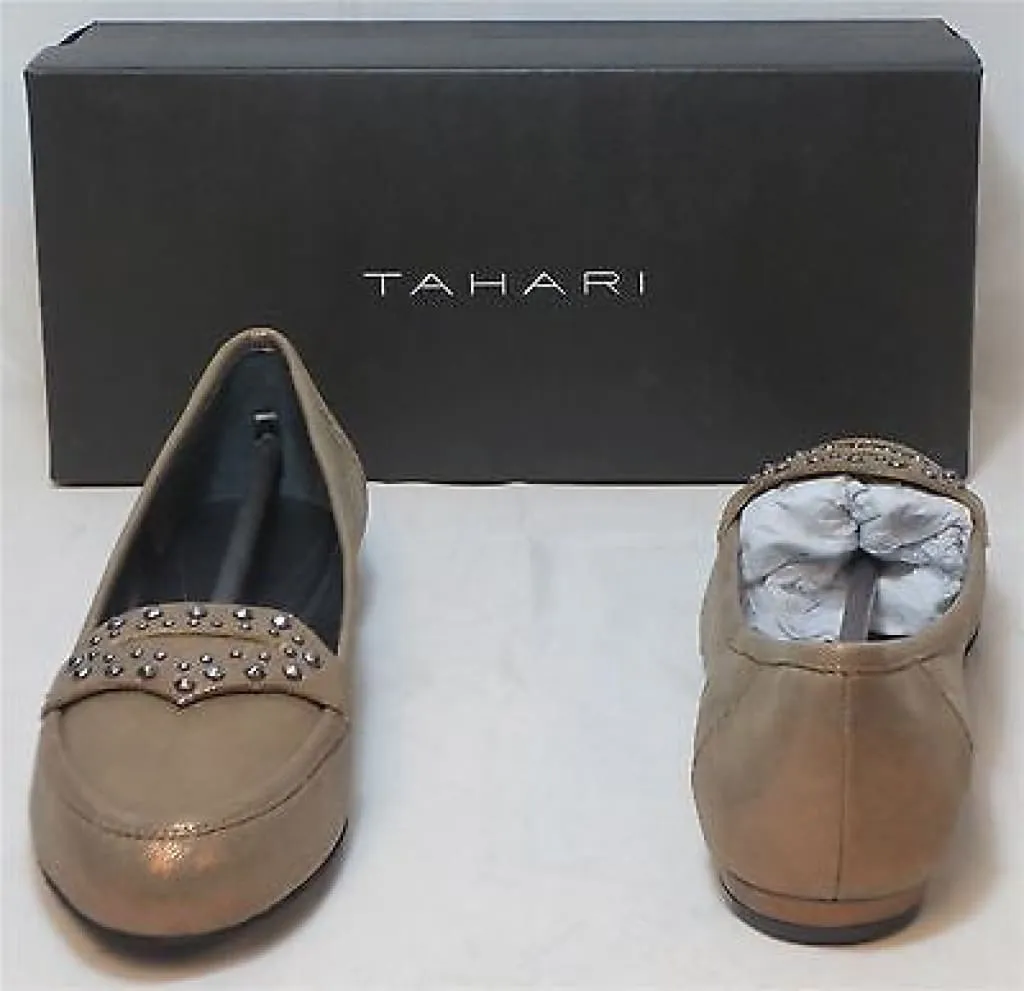 TAHARI Women's Harley Loafer - Bronze - 8M - NIB - MSRP $79