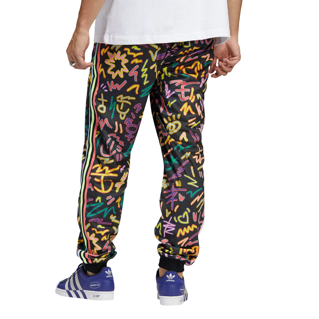 TRACK PANTS LOVE UNITES PRINT