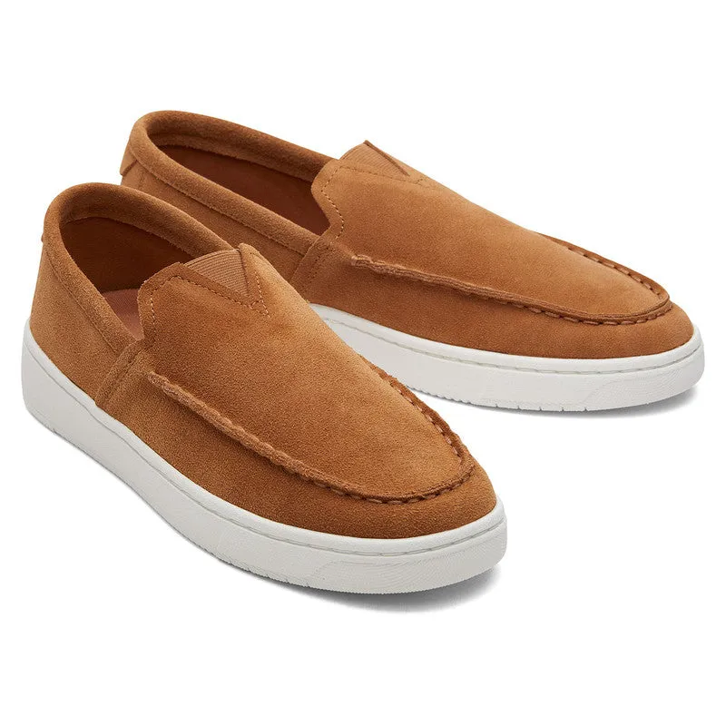 Trvl Lite Suede Leather Brown Loafers