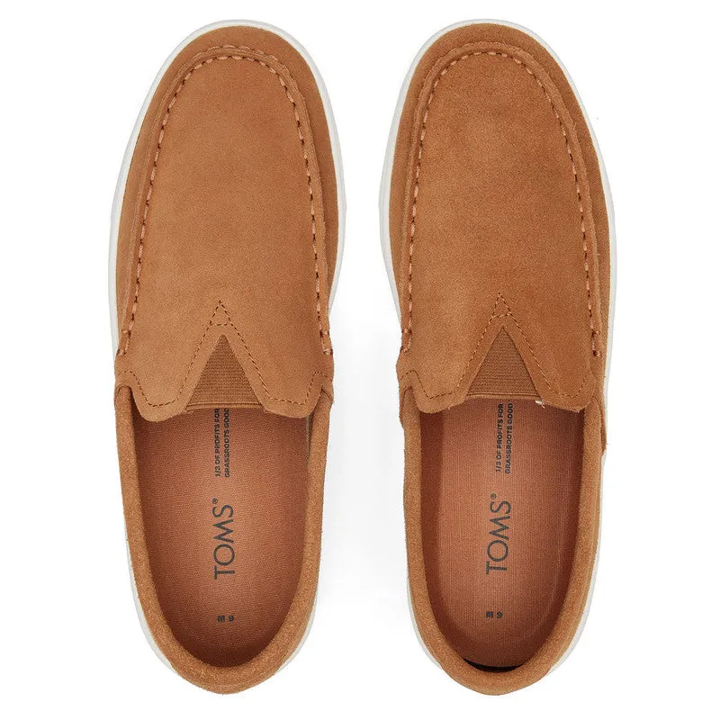 Trvl Lite Suede Leather Brown Loafers