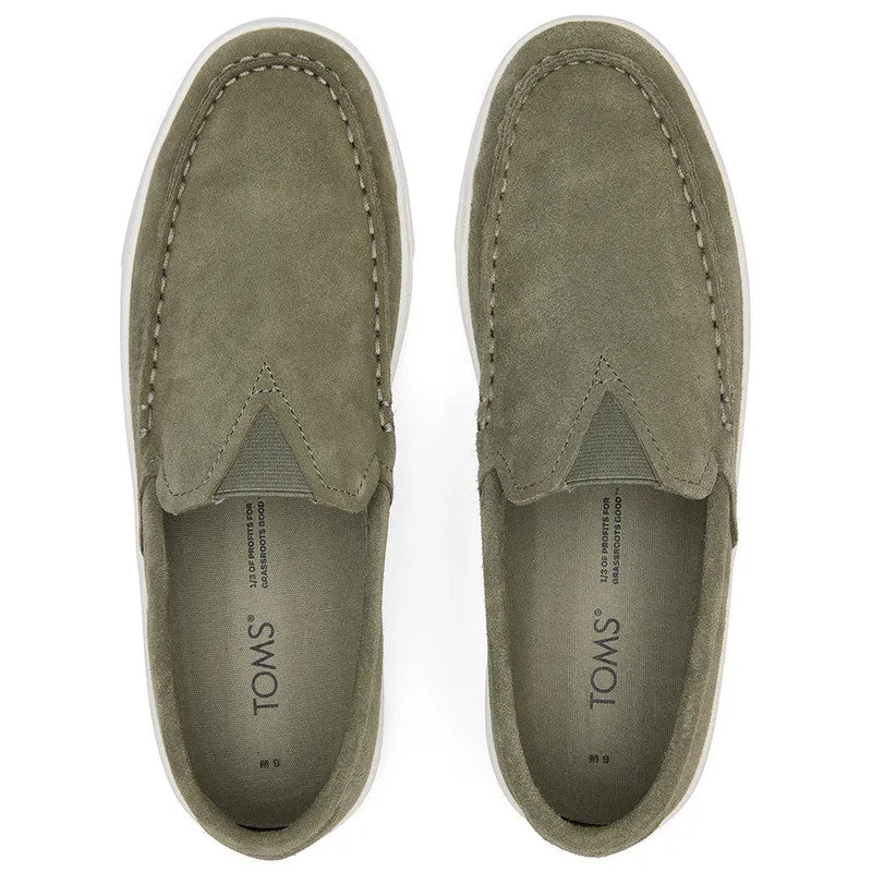 Trvl Lite Suede Leather Grey Loafers